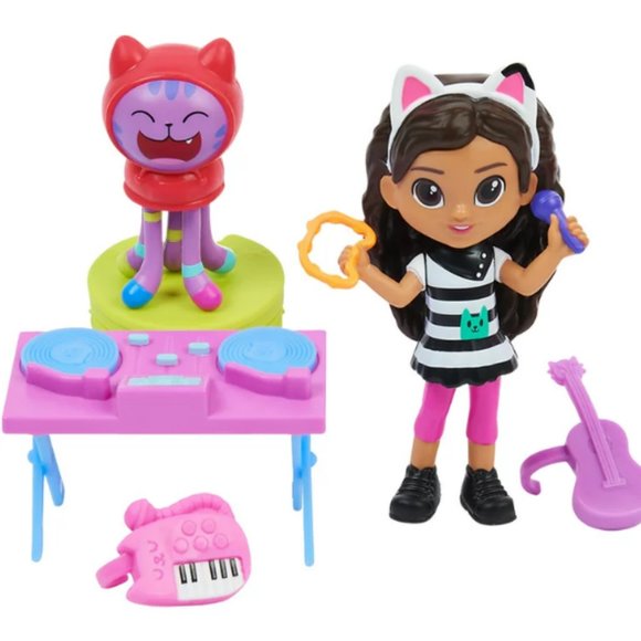 Dollhouses & Play Sets Toys Gabbys Dollhouse Kitty Karaoke Playset